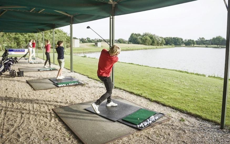 Golf En Strand Lägenhet Julianadorp Exteriör bild